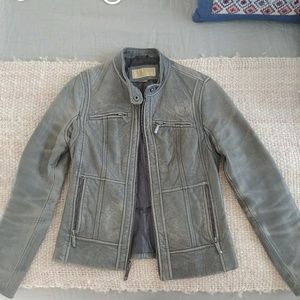 Authentic MICHAEL by Michael Kors leather jacket